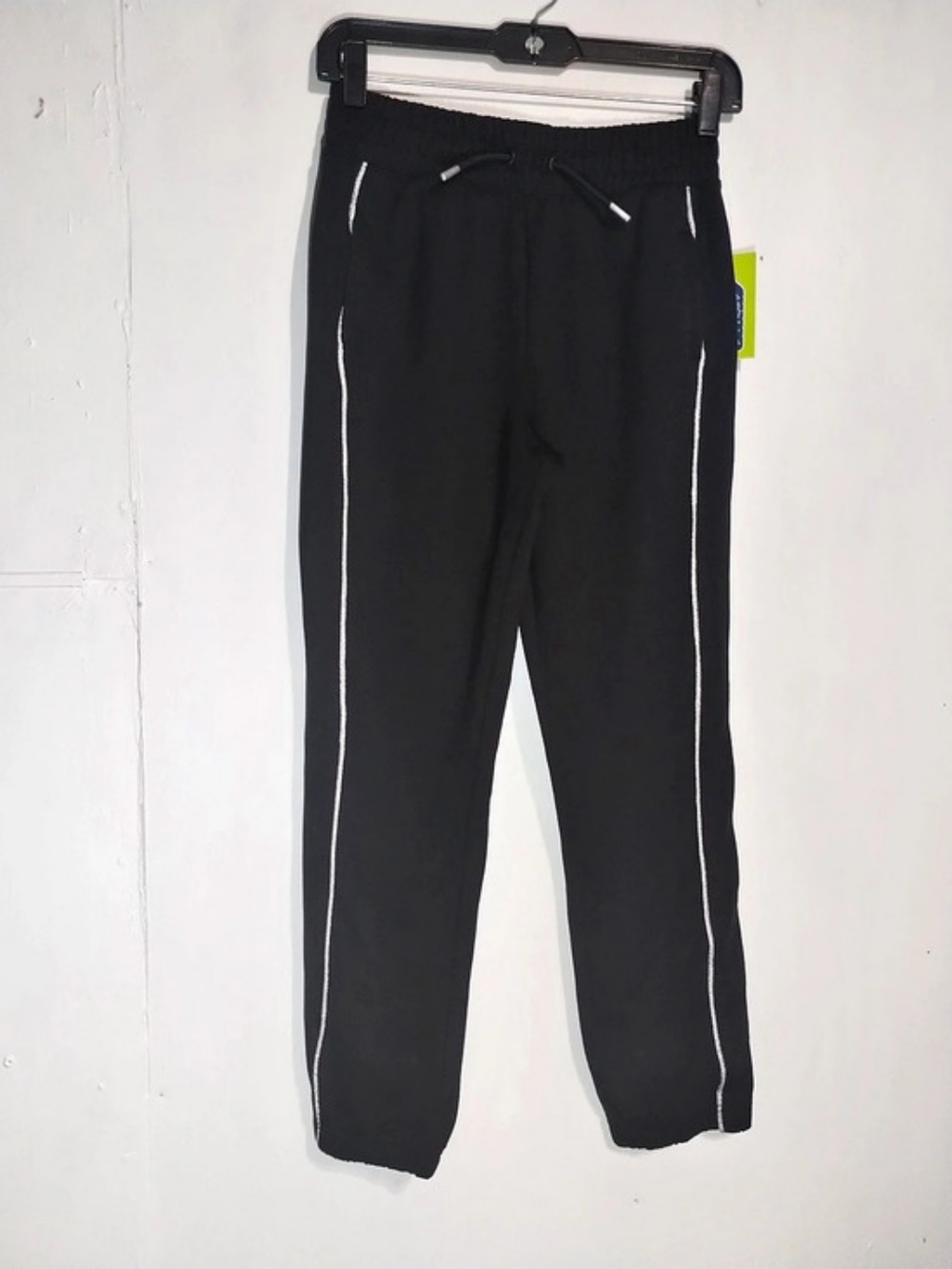 Vively Girl's Black Track Pants Size (10/12)